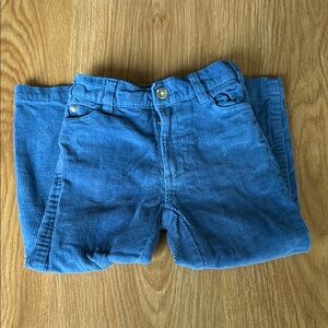 Kids Blue Corduroy pants